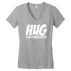 hug machine funny joke Women's V-Neck T-Shirt