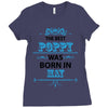 The Best Poppy Was Born In May Ladies Fitted T-Shirt