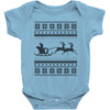ugly santa claus Baby Bodysuit