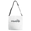 mom life svg Adjustable Strap Totes