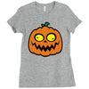 crazy pumpkin Ladies Fitted T-Shirt
