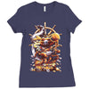 pirate Ladies Fitted T-Shirt