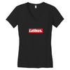 Latinas Hypebeast Women's V-Neck T-Shirt