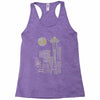 seattle skyline Racerback Tank