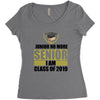 i'm a senior. Women's Triblend Scoop T-shirt