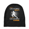 the best grandpas go running Baby Beanies