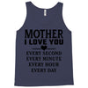 I Love You Mother Tank Top