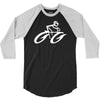 cyclist road bike biking 3/4 Sleeve Shirt