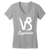 capricorne signe du zodiaq Women's V-Neck T-Shirt