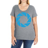 aperture labs Ladies Curvy T-Shirt