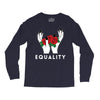 equality white Long Sleeve Shirts