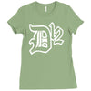new d12 rap hip hop music classic logo Ladies Fitted T-Shirt