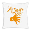 midnight oil Throw Pillow