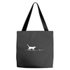 rope heart cat Tote Bags