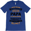 Super Cool Papa Of A Freaking Awesome Granddaughter T-Shirt