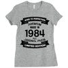 Premium Vintage  1984 Ladies Fitted T-Shirt