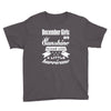 December Girls Are Sunshine Mixed With A Little Hurricane Youth Tee