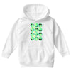 sad alien and daisy nineties grunge pattern Youth Hoodie