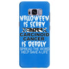 halloween is scary but carcinoid cancer is deadly spread the word help Samsung Galaxy S8 Plus Case