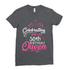 Celebrating With The 70th Birthday Queen Ladies Fitted T-Shirt