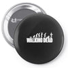 the walking dead horror zombie Pin-back button