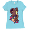 nick automatic Ladies Fitted T-Shirt