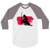 Wolf And Lady 3/4 Sleeve Shirt