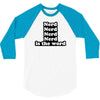 nerd is the word 3/4 Sleeve Shirt