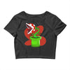 piranha plant Crop Top