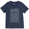 skull division V-Neck Tee
