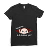 October Peeking Out Baby Boy Ladies Fitted T-Shirt