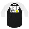 funny trip advisor, ideal gift, birthday present 3/4 Sleeve Shirt
