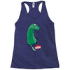 my name is apatosaurus Racerback Tank