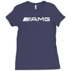 amg logo Ladies Fitted T-Shirt