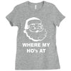 where my hoes Ladies Fitted T-Shirt