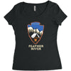 oakland feather river camp Women's Triblend Scoop T-shirt