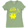 camiseta minion mecanic Ladies Fitted T-Shirt