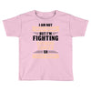 I am Not Super Woman But I'm Fighting Uterine Cancer So Close Enough Toddler T-shirt