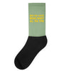 boy do i hate being right all the time Socks