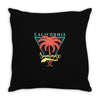 California Summer Throw Pillow