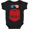 america 3 Baby Bodysuit