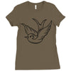 Bird Ladies Fitted T-Shirt