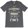 legendary riders are born in 1991 T-Shirt