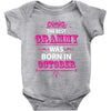 The Best Grammy Was Born In October Baby Onesie