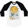 sun sleep 3/4 Sleeve Shirt