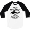 New Poppy 2018 Rokie Dept. 3/4 Sleeve Shirt