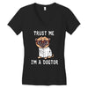 trust me i'm a dogtor Women's V-Neck T-Shirt