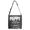 I'm Called Pappy  Because  I'm Way Too Cool To Be Called Grandfather Adjustable Strap Totes