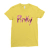 Pinky Cosplay Ladies Fitted T-Shirt