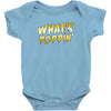 What's Poppin Baby Onesie